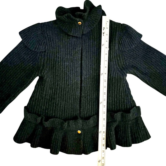 Ganni Dark Gray Cowl Neck Sweater - Picture 6 of 15